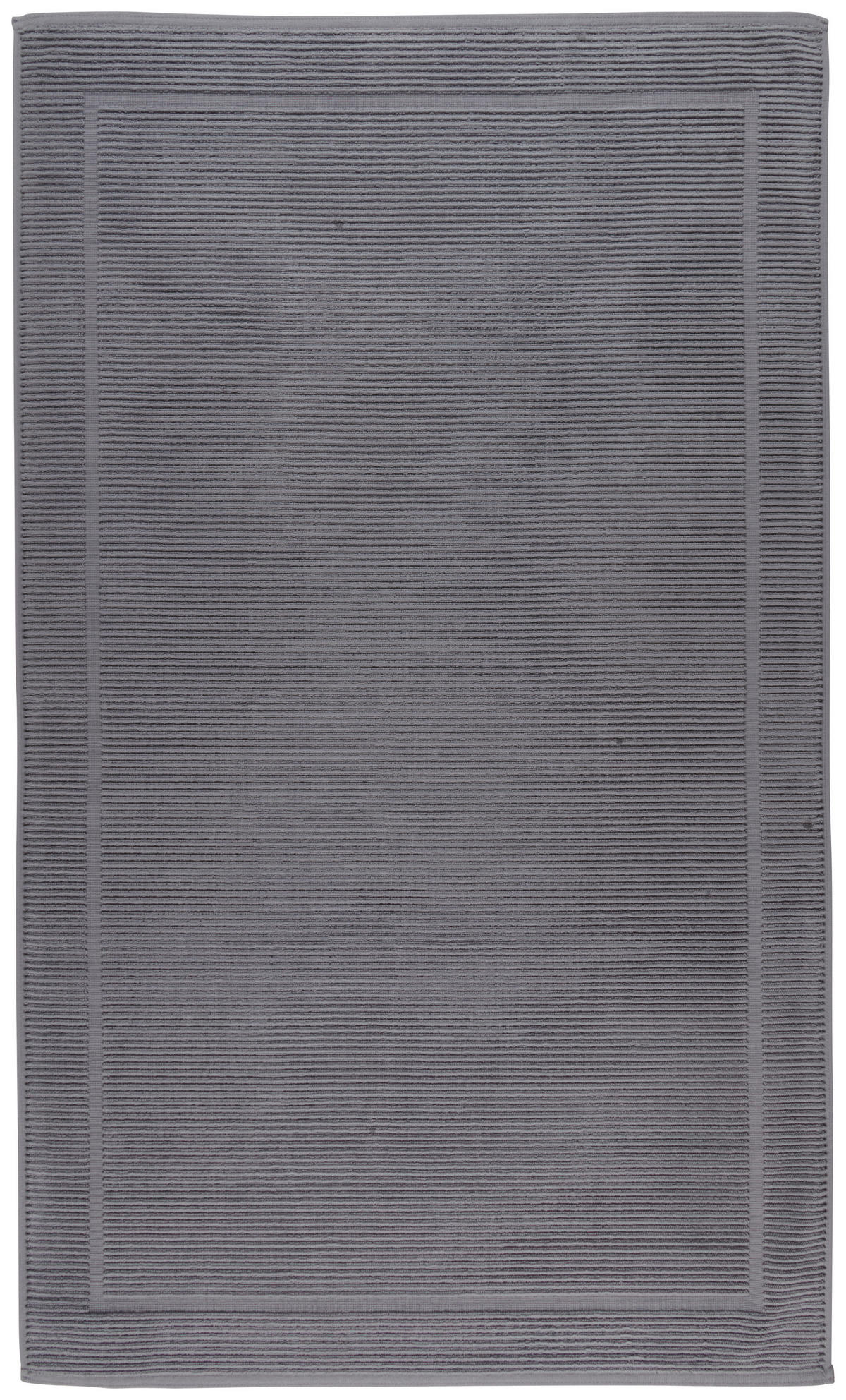 FÜRDŐSZOBASZŐNYEG  70/120 cm  antracit   - antracit, Basics, textil (70/120cm) - Bio:Vio