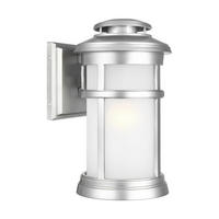 VONKAJŠIE NÁSTENNÉ SVIETIDLO, 191,1/22,6/32,9 cm - farba ušľachtilej ocele, Konventionell, sklo (191,1/22,6/32,9cm) - Elstead Lighting