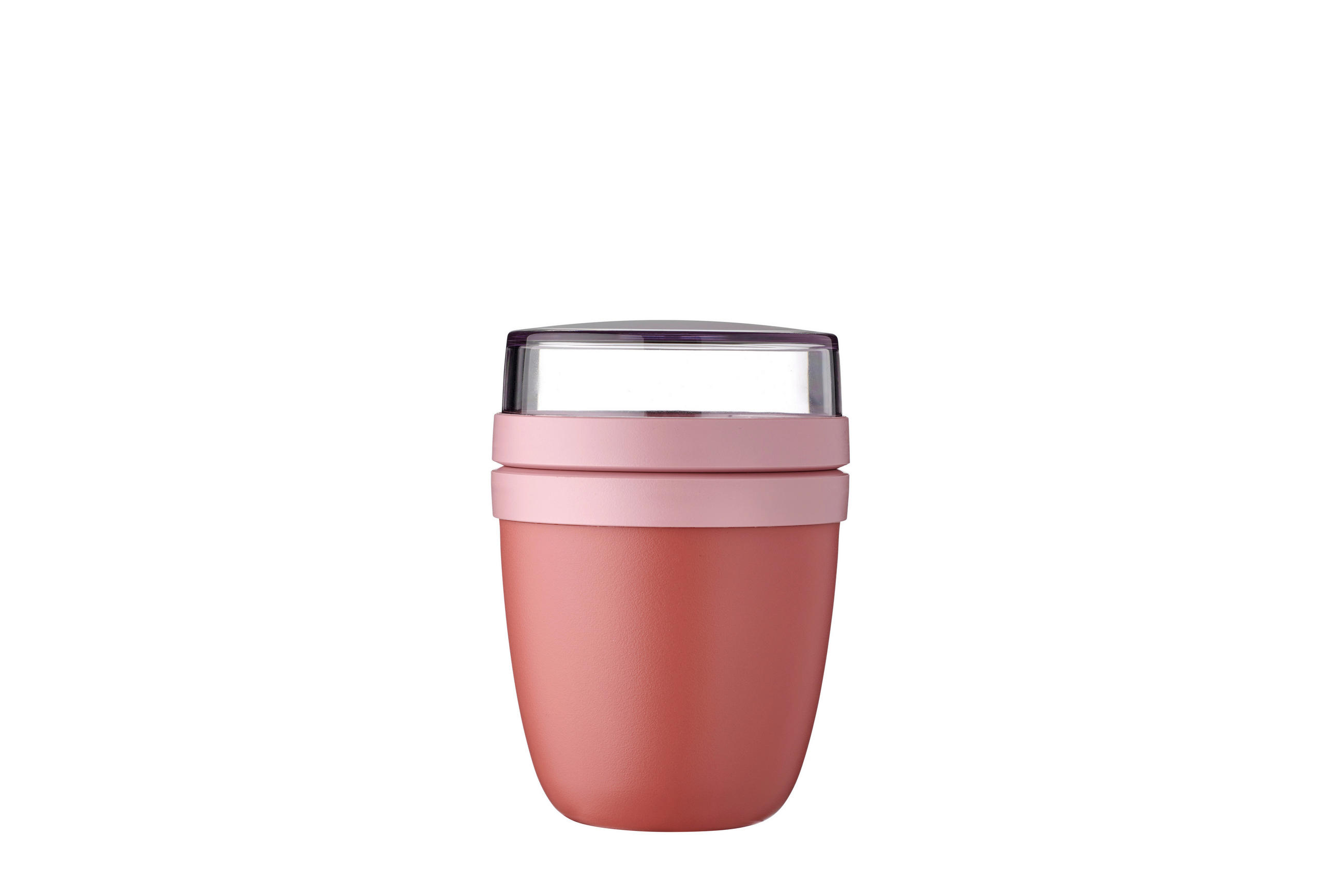 CESTOVNÍ KELÍMEK NA JOGURT   - světle fialová, Konvenční, plast (9,1/9,1/12,8cm) - Mepal