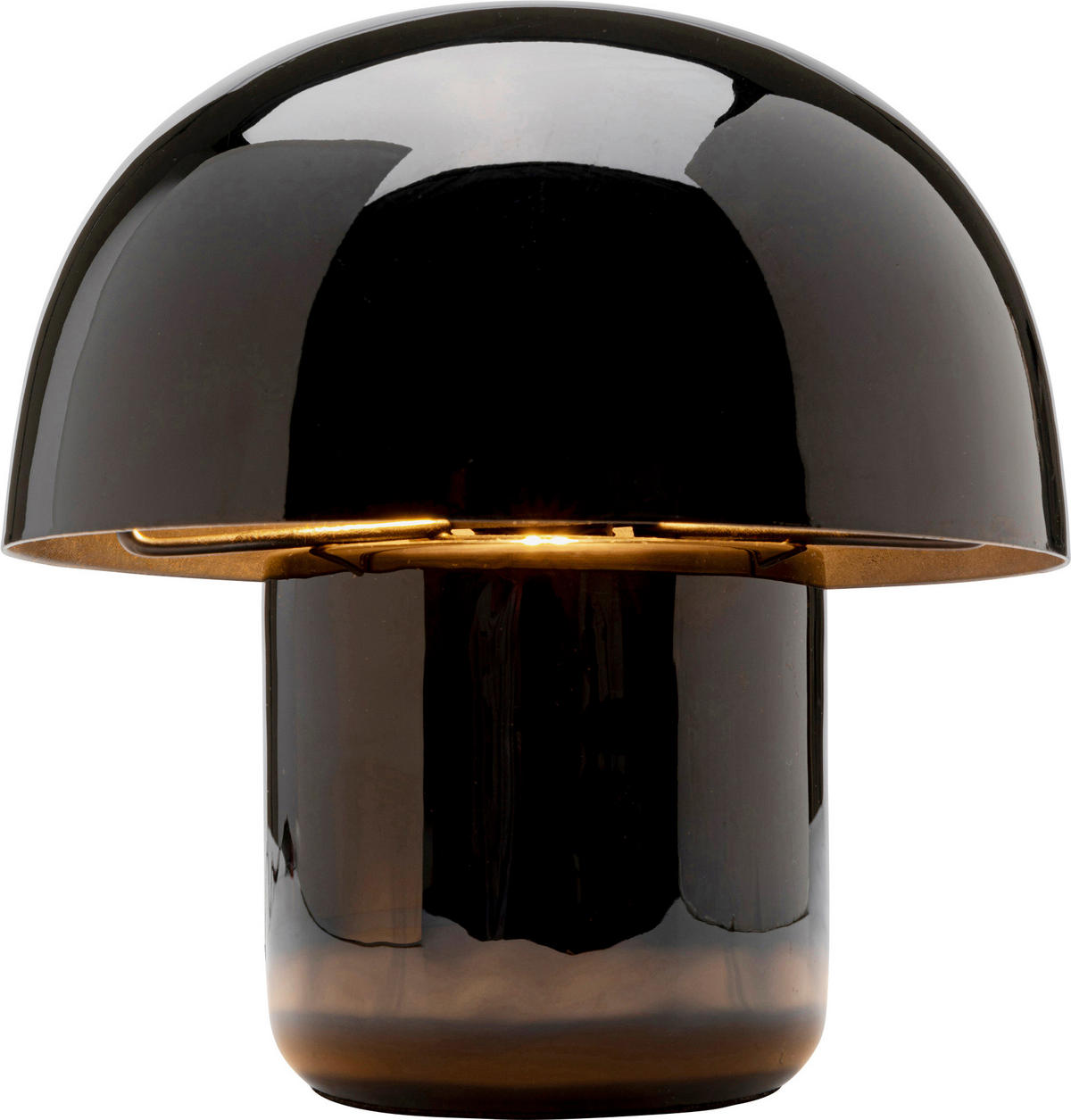 TISCHLEUCHTE Mushroom 20/20/20 cm   - Schwarz, MODERN, Metall (20/20/20cm) - Kare-Design