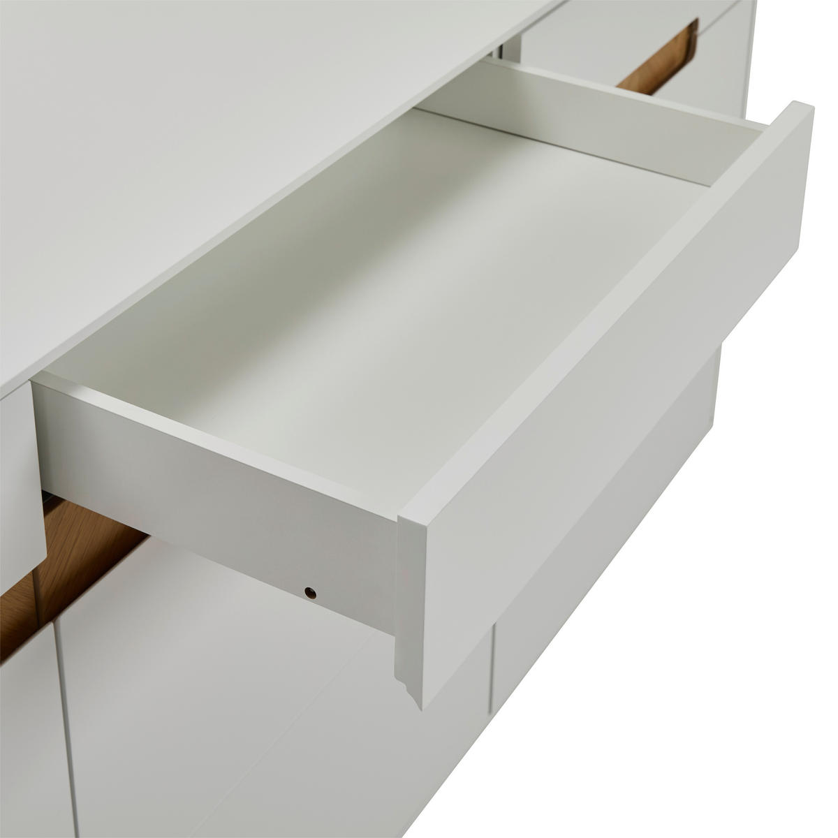 SIDEBOARD  in 183/82/40 cm  - Eichefarben/Weiß, Design, Holzwerkstoff (183/82/40cm) - MID.YOU