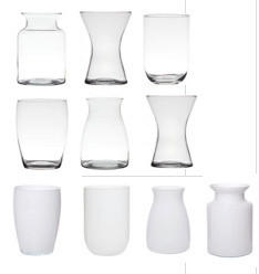VASE  - Klar, Basics, Glas (14/20cm) - Ambia Home