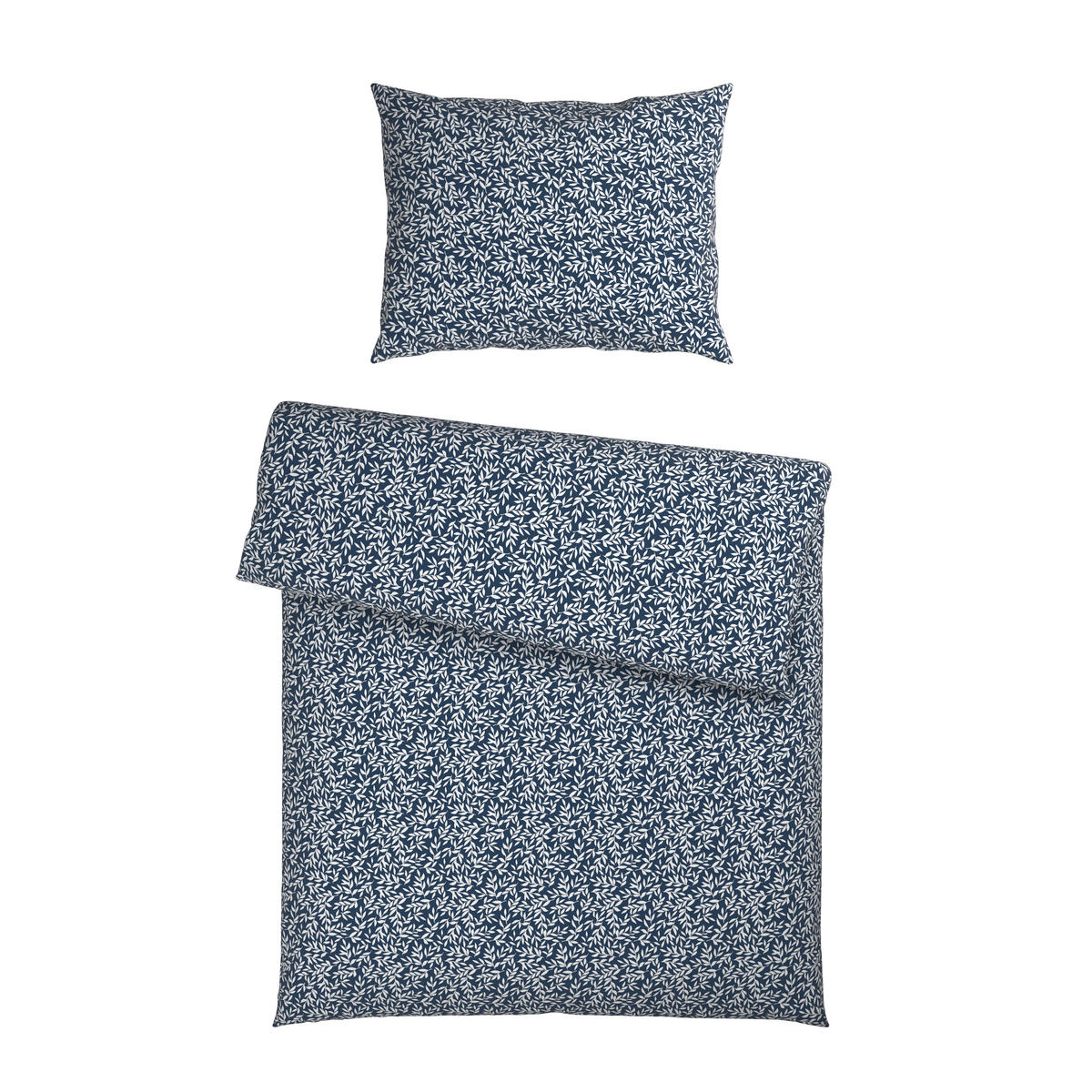 BETTWÄSCHESET Mavie Renforcé 160/210 cm  65 cm/100 cm  - Blau, Konventionell, Textil (160/210cm) - Esposa