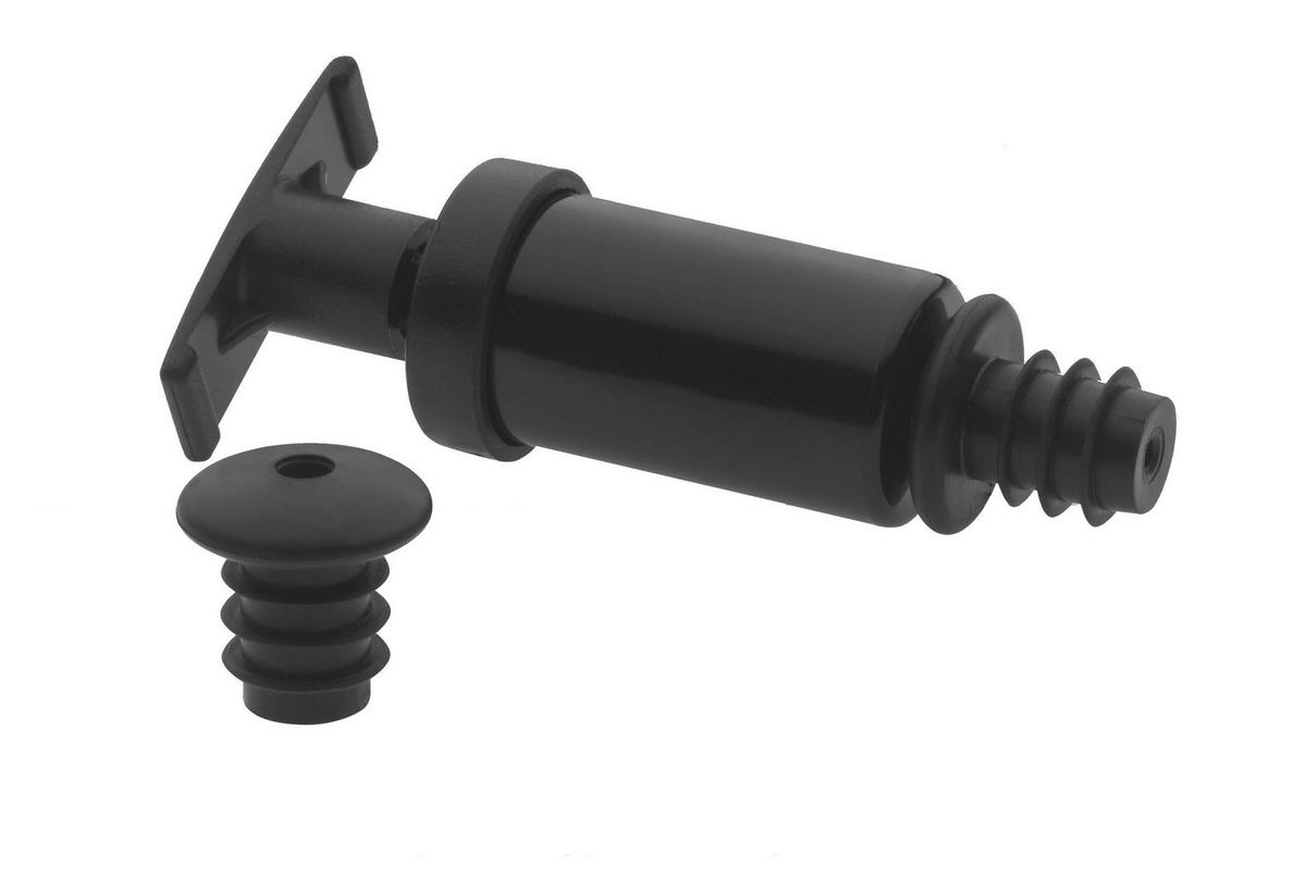 WEINPUMPE  - Schwarz, Basics, Kunststoff (9/4/19cm) - VINART