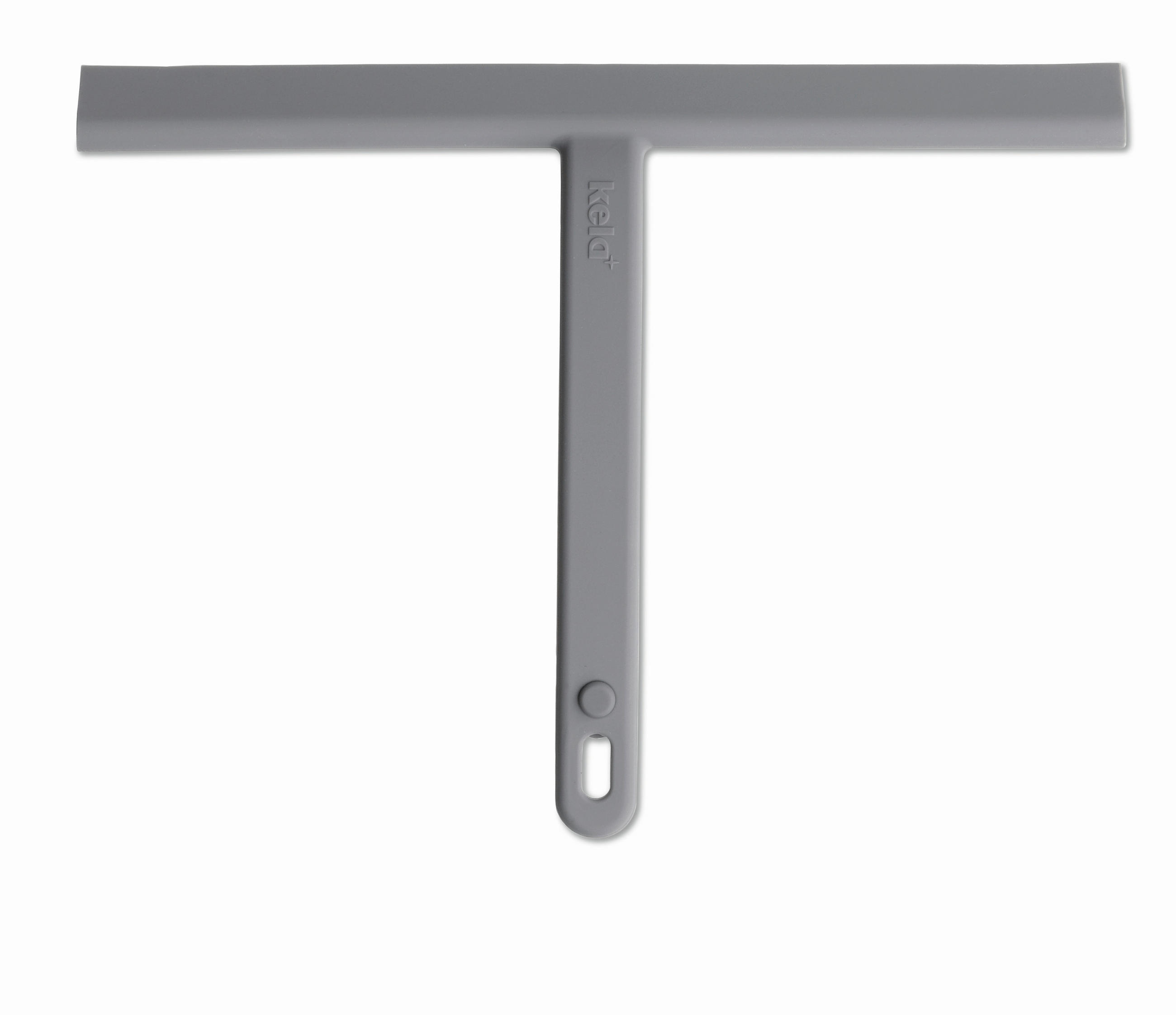 DUSCHABZIEHER - Dunkelgrau, KONVENTIONELL, Kunststoff (21,5/25,5/2cm) - Kela