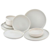 TAFELSERVICE Weiß 12-teilig  - Weiß, Basics, Keramik - Creatable