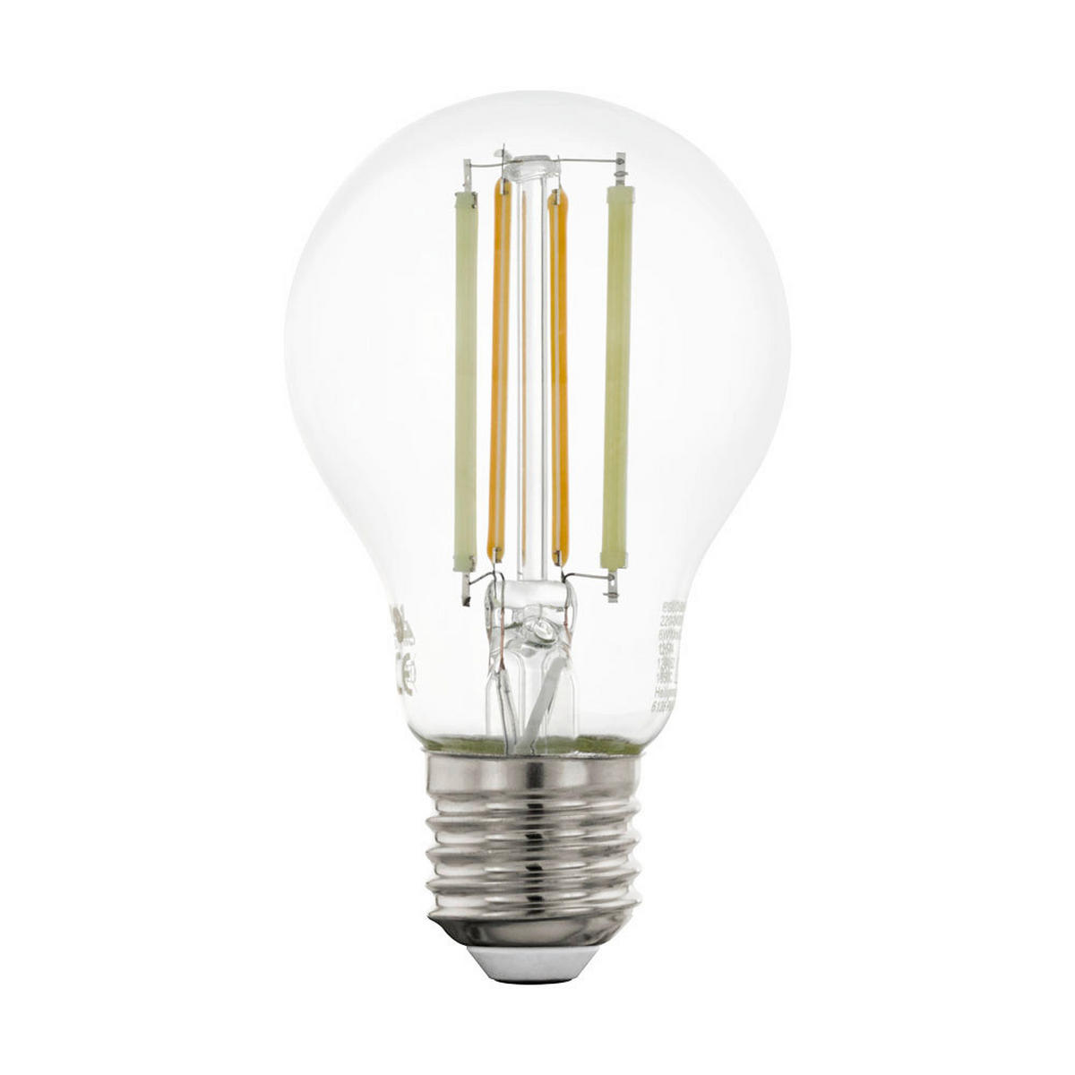 LED-LEUCHTMITTEL   E27 6 W  - Klar, Basics, Glas (10.5cm)