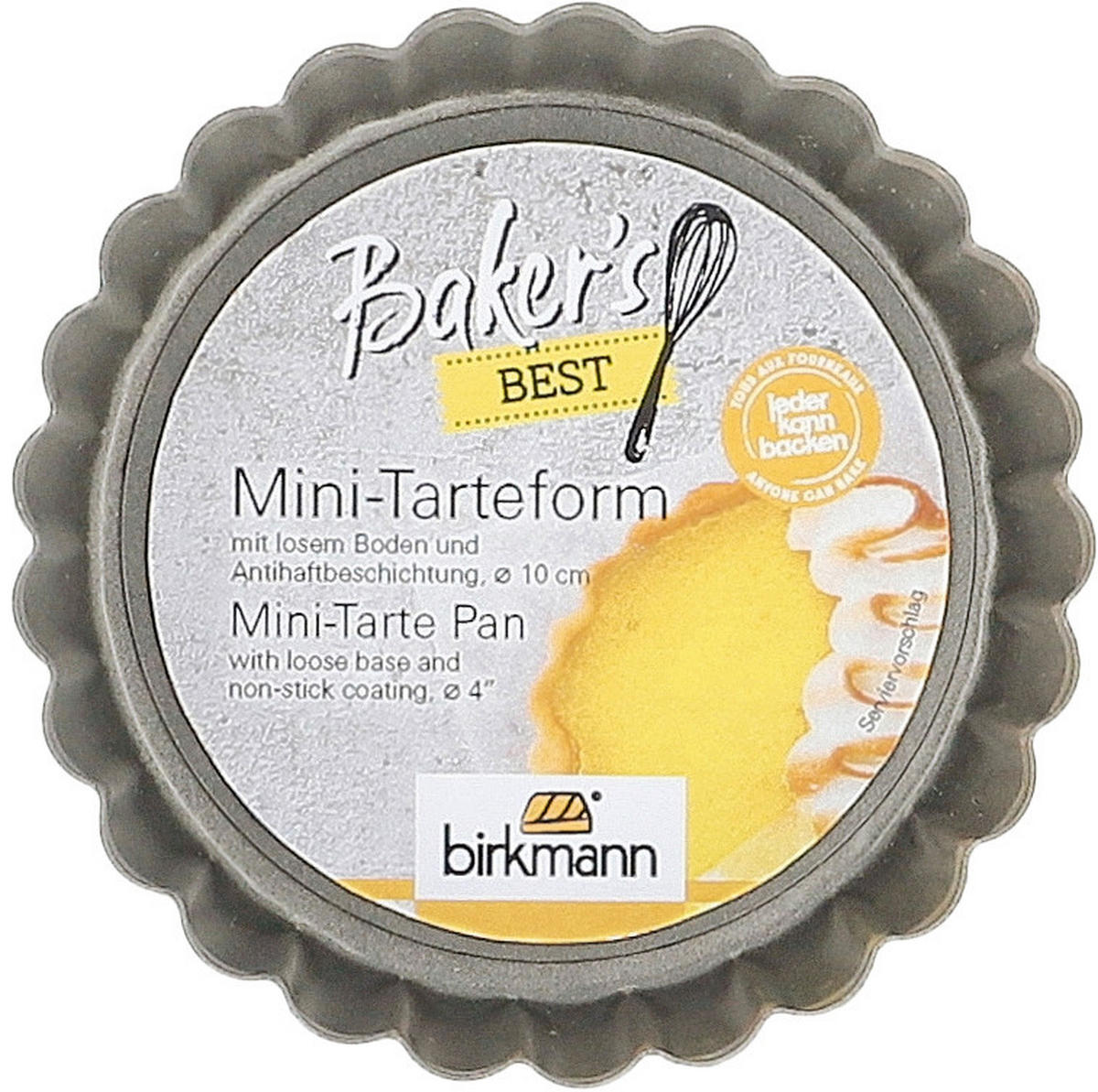 BACKFORMENSET Baker's Best  - Silberfarben, KONVENTIONELL, Metall - Birkmann