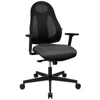 DREHSTUHL Webstoff, Netz Schwarz  - Schwarz, Design, Kunststoff/Textil (48/108-122/48cm) - Dieter Knoll