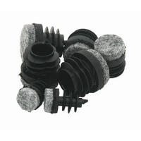 MÖBELTASSAR  per  m² - grå/svart, Basics, textil/plast (1,5cm)