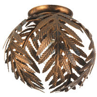 DECKENLEUCHTE 25/23 cm   - Bronzefarben, KONVENTIONELL, Metall (25/23cm)