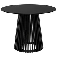 ESSTISCH in Holzwerkstoff 100/100/75 cm  - Schwarz, Basics, Holzwerkstoff (100/100/75cm) - MID.YOU