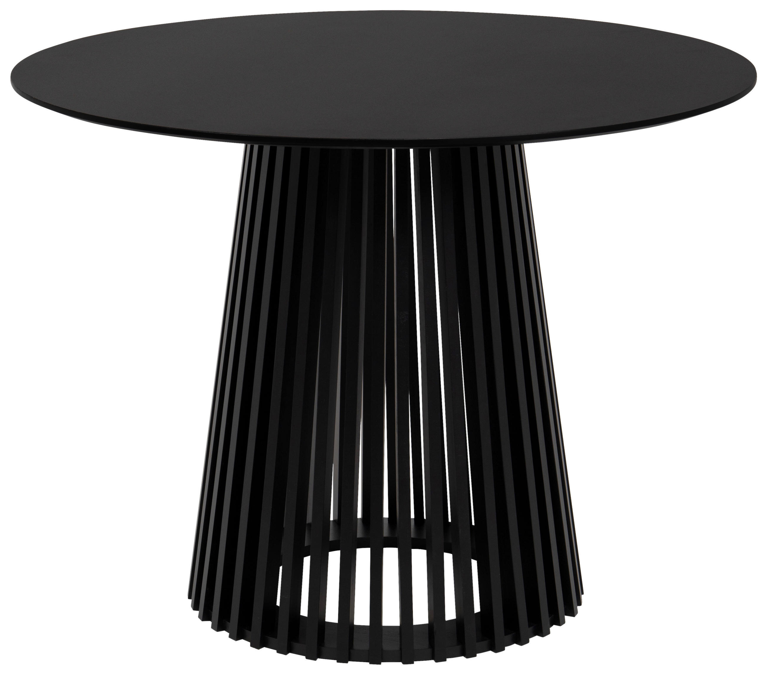 P & B Esstisch Schwarz 100x75x100 cm