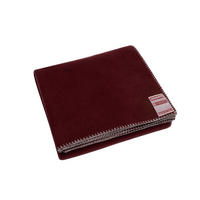 FLEECEDECKE Smoothy 140/190 cm  - Bordeaux, Basics, Textil (140/190cm) - Zoeppritz