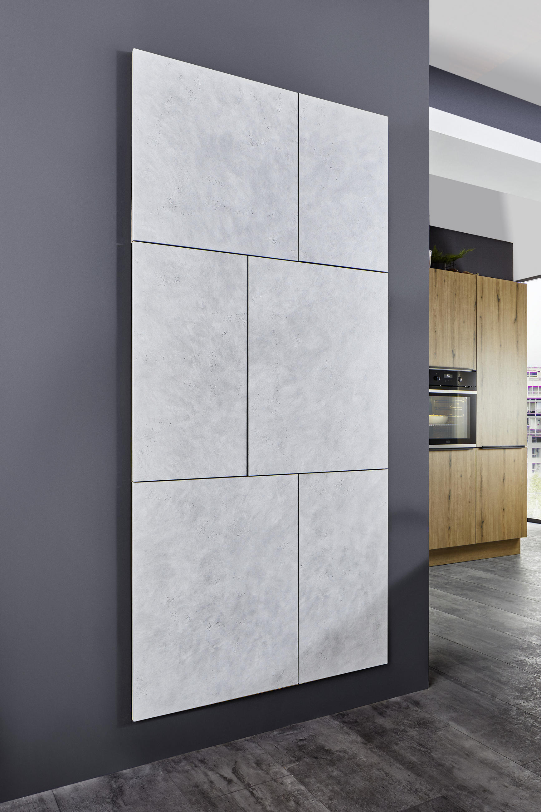 INBYGGNADSKÖK   - Design, trämaterial - Dieter Knoll