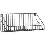 WANDREGAL  - Schwarz, Trend, Metall (40/14/11cm) - Carryhome