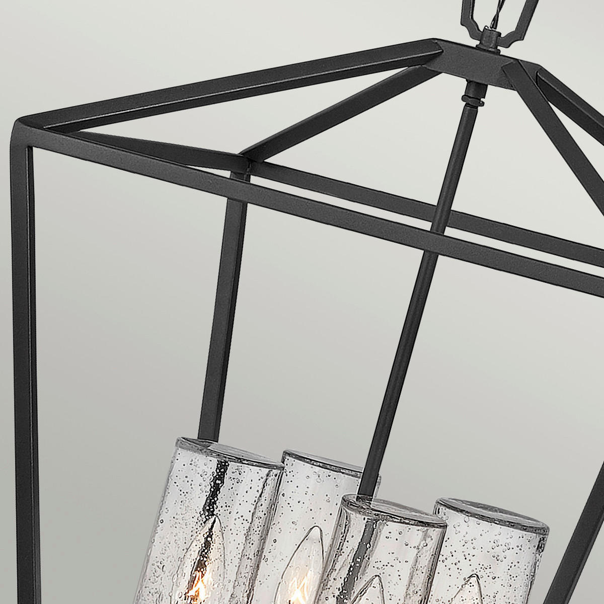AUSSENHÄNGELEUCHTE - Schwarz, Konventionell, Glas/Metall (43.2/66.9cm) - Elstead Lighting