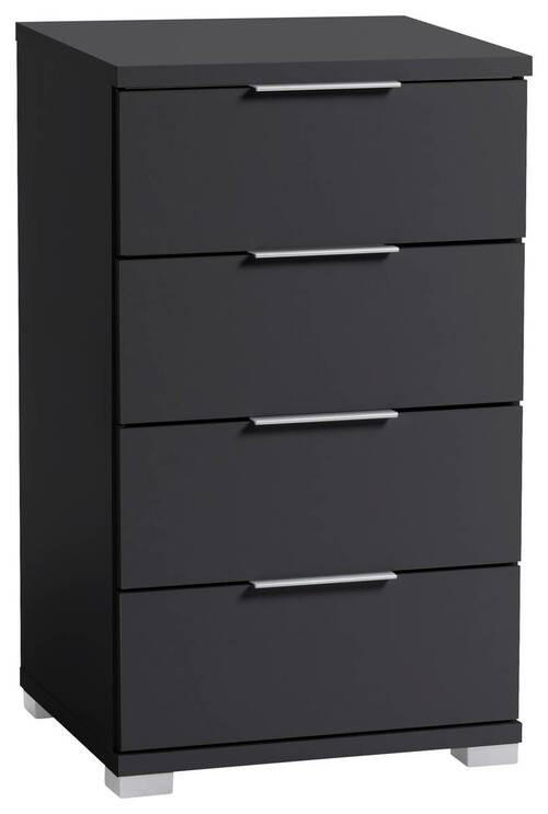 NOĆNI STOČIĆ crna  - srebrna/crna, Osnovno (46/79/42cm) - Xora