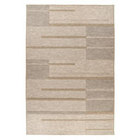 FLACHWEBETEPPICH 160/230 cm My Oslo  - Taupe, Design, Textil (160/230cm)