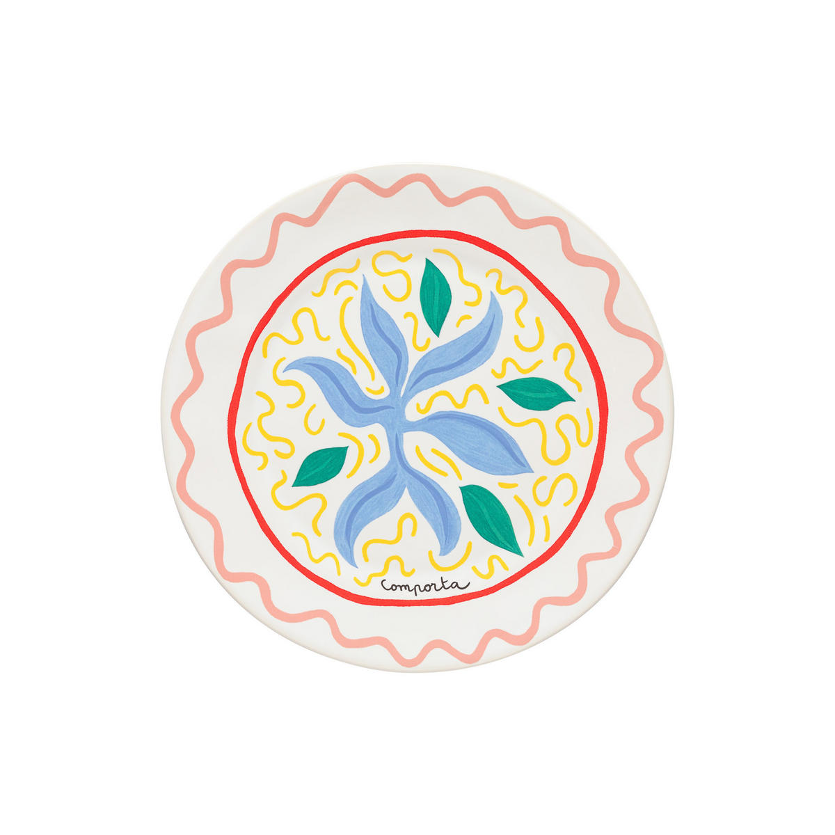 SPEISETELLERSET Multicolor 27 cm SUMMER BLISS  - Multicolor, Basics, Keramik (27cm) - Costa Nova