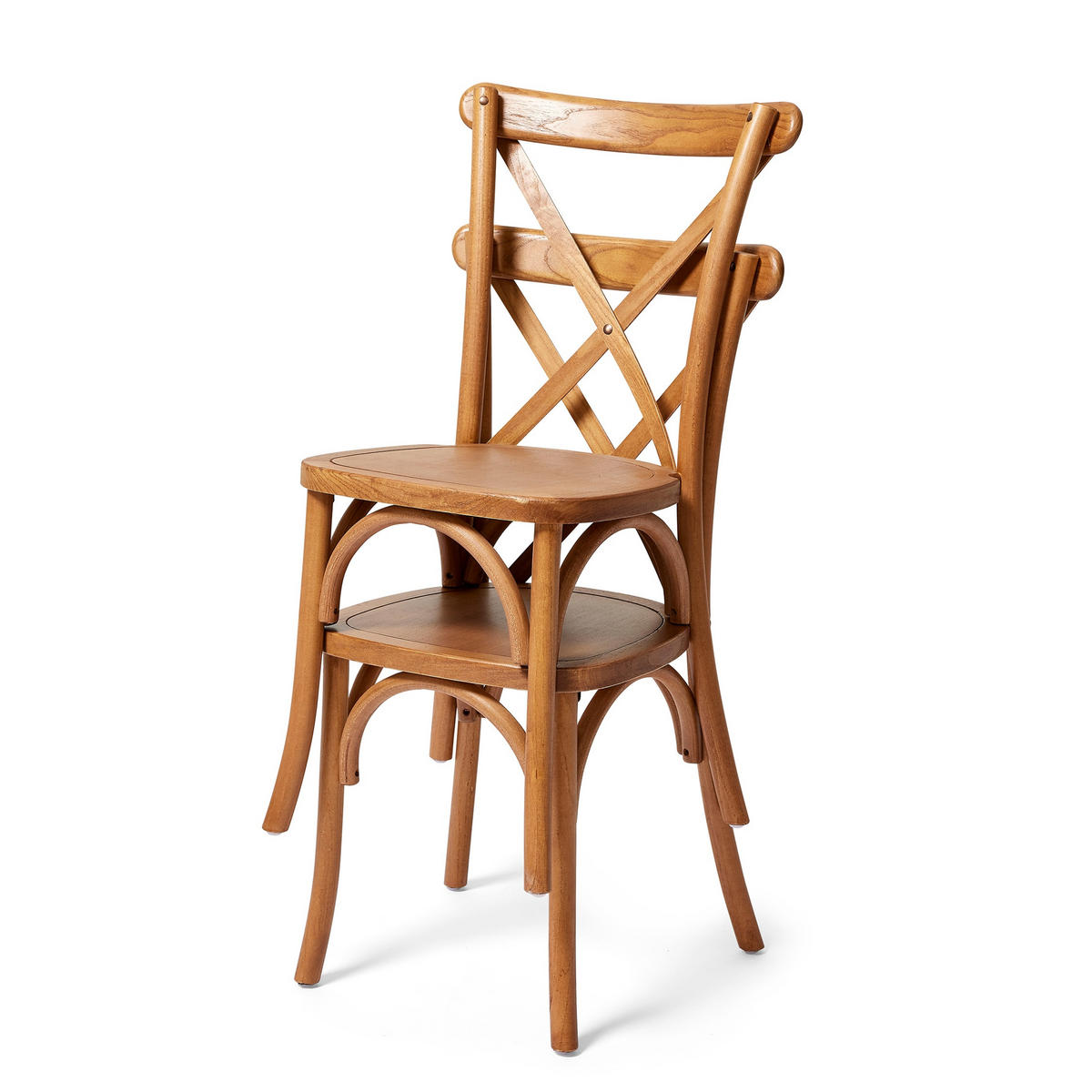 STAPELSESSEL Buche Braun  - Braun, Basics, Holz (48/88/47cm)