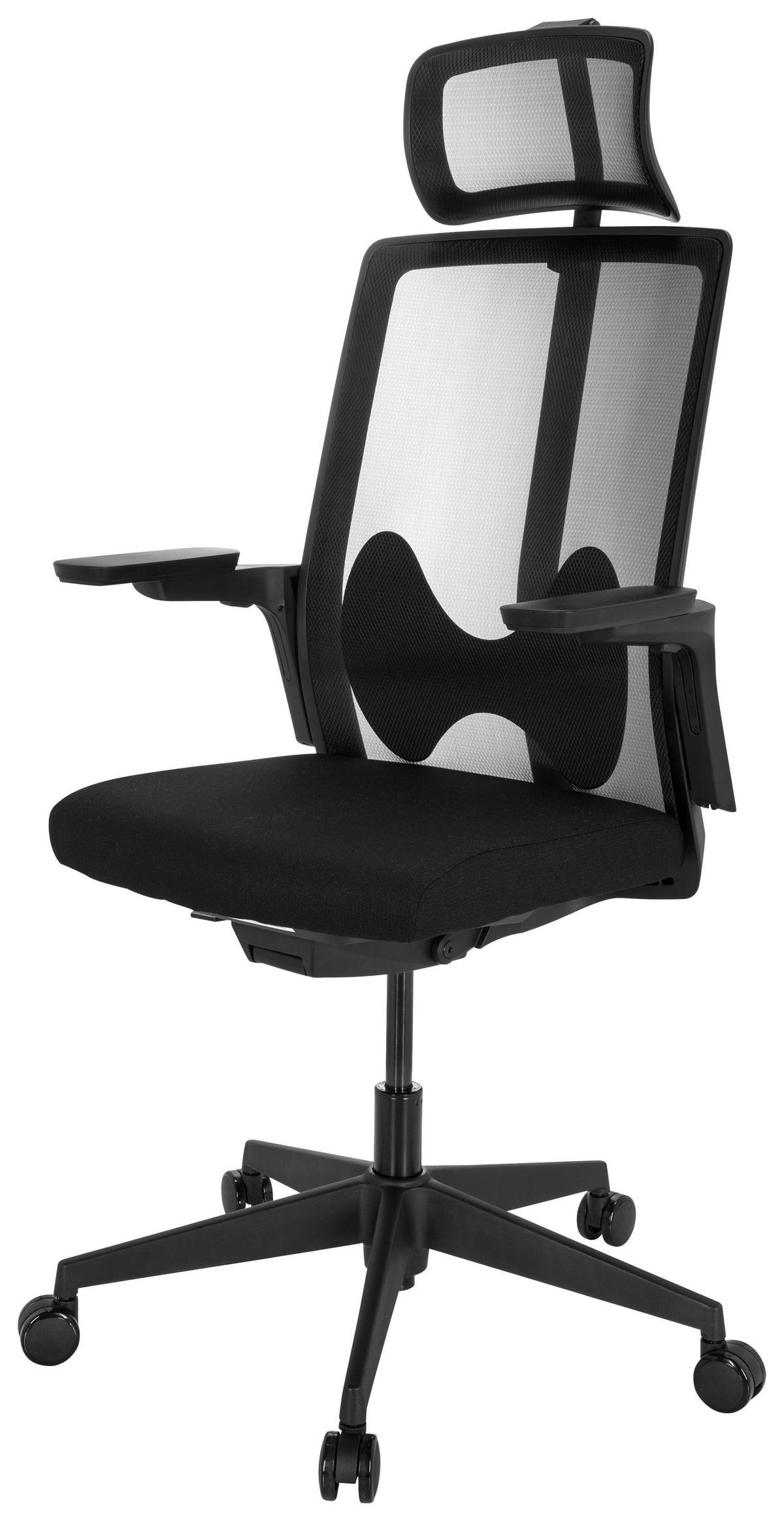 SNURRSTOL  i vävt tyg svart  - svart, Basics, textil/plast (66/123-139/66cm) - MID.YOU