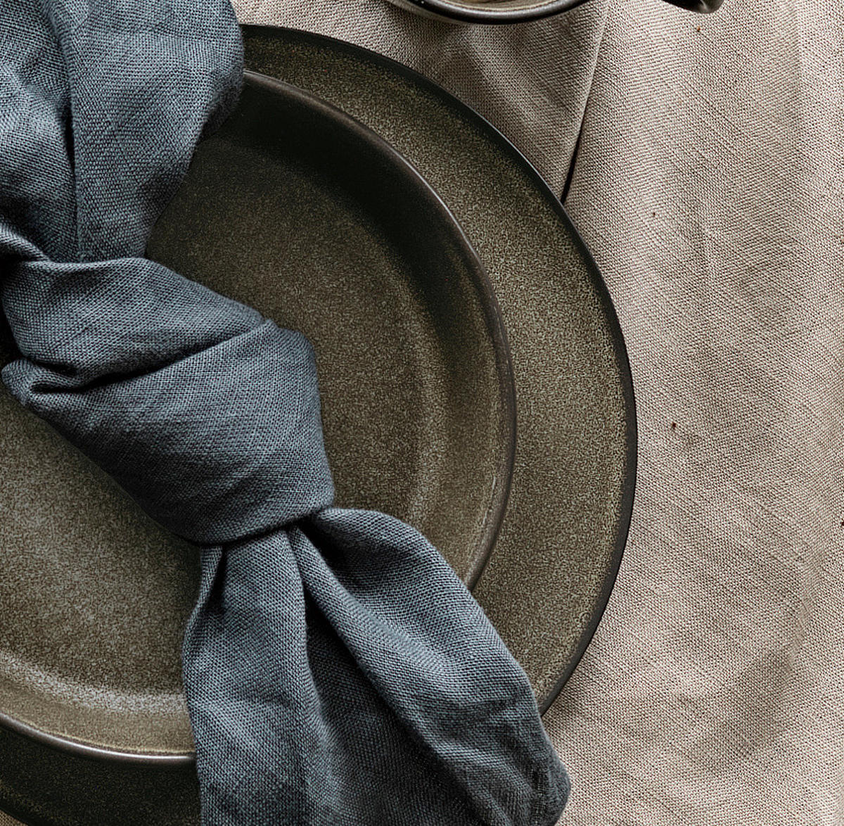 SPEISETELLERSET Graubraun 28 cm RAW Forest Brown  - Graubraun, Basics, Keramik (28cm) - Aida