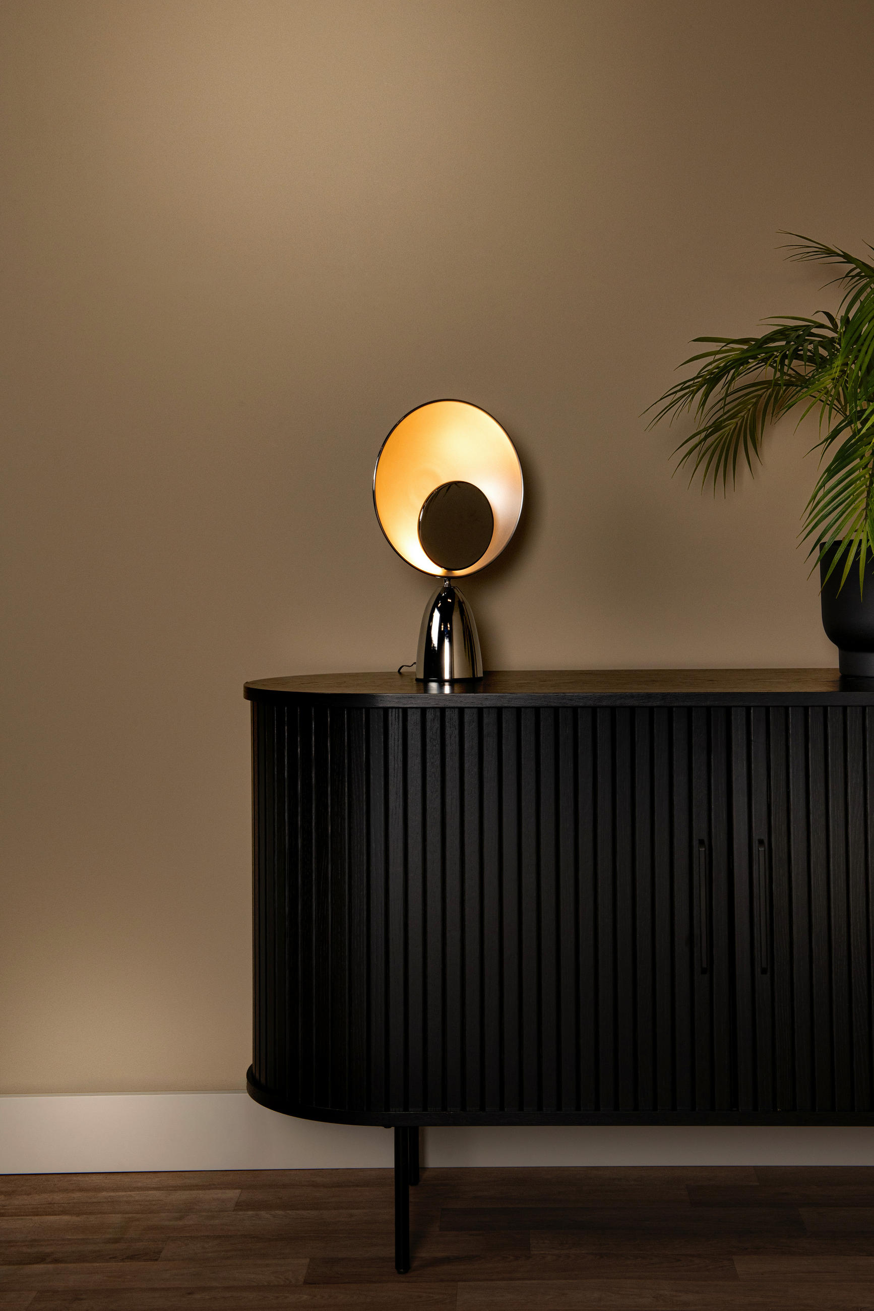 LED-TISCHLEUCHTE CASTAMAR 25.5/9.8/40 cm   - Schwarz, LIFESTYLE, Metall (25.5/9.8/40cm) - Lucide