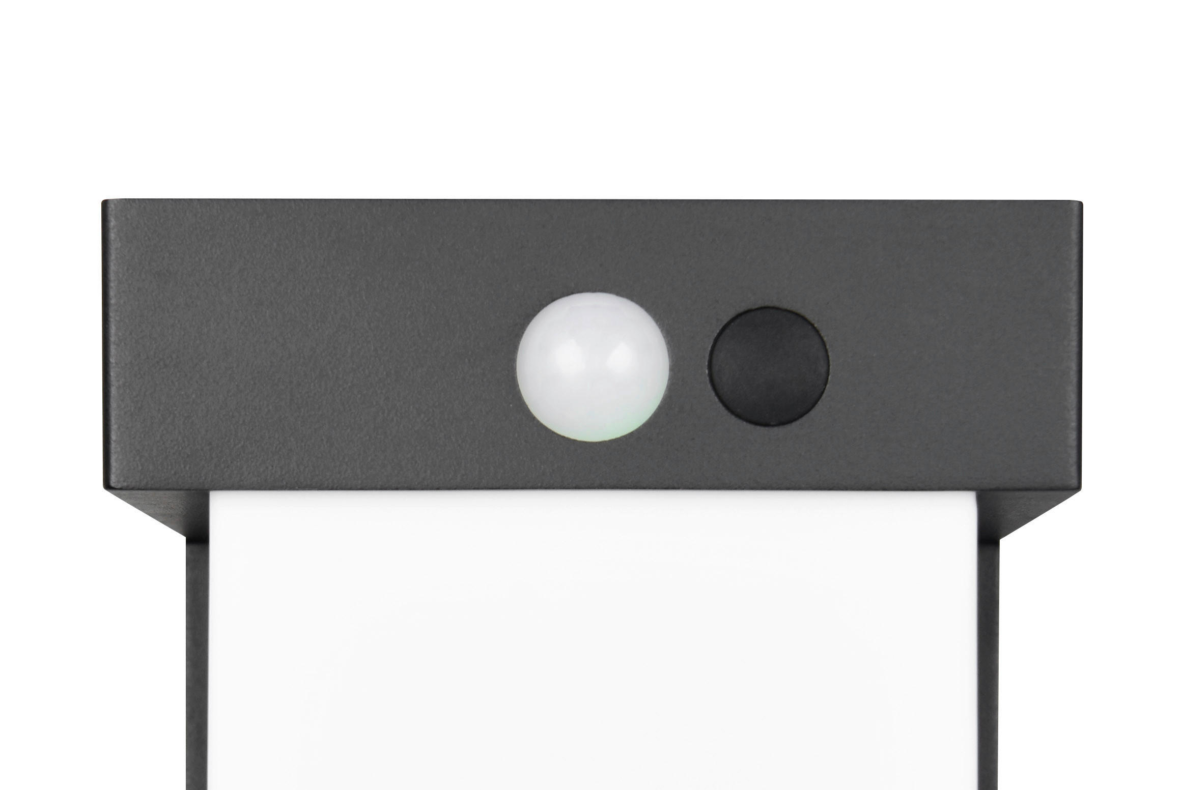 WEGELEUCHTE - Weiss/Schwarz, Design, Kunststoff/Metall (14/15,5/100cm)