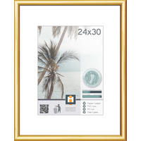 BILDERRAHMEN in Goldfarben  - Goldfarben, Basics, Glas/Kunststoff (31,2/25,2cm)