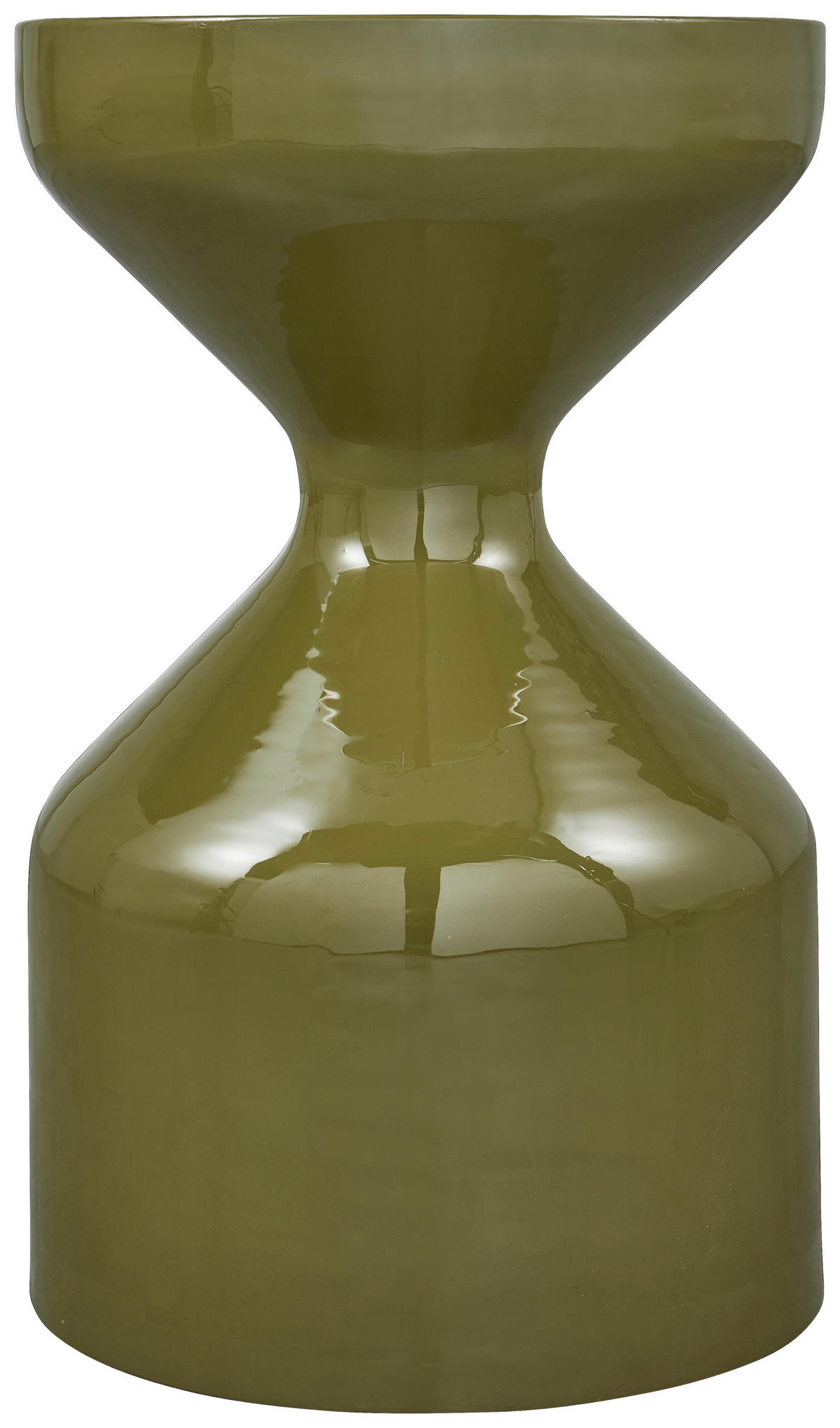 BEISTELLTISCH in Metall 30/30/47 cm  - Grün, Design, Metall (30/30/47cm) - Livetastic