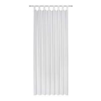 ZAVESA SA PETLJAMA ZA KAČENJE bela - bela, Osnovno, tekstil (135/245cm) - Boxxx