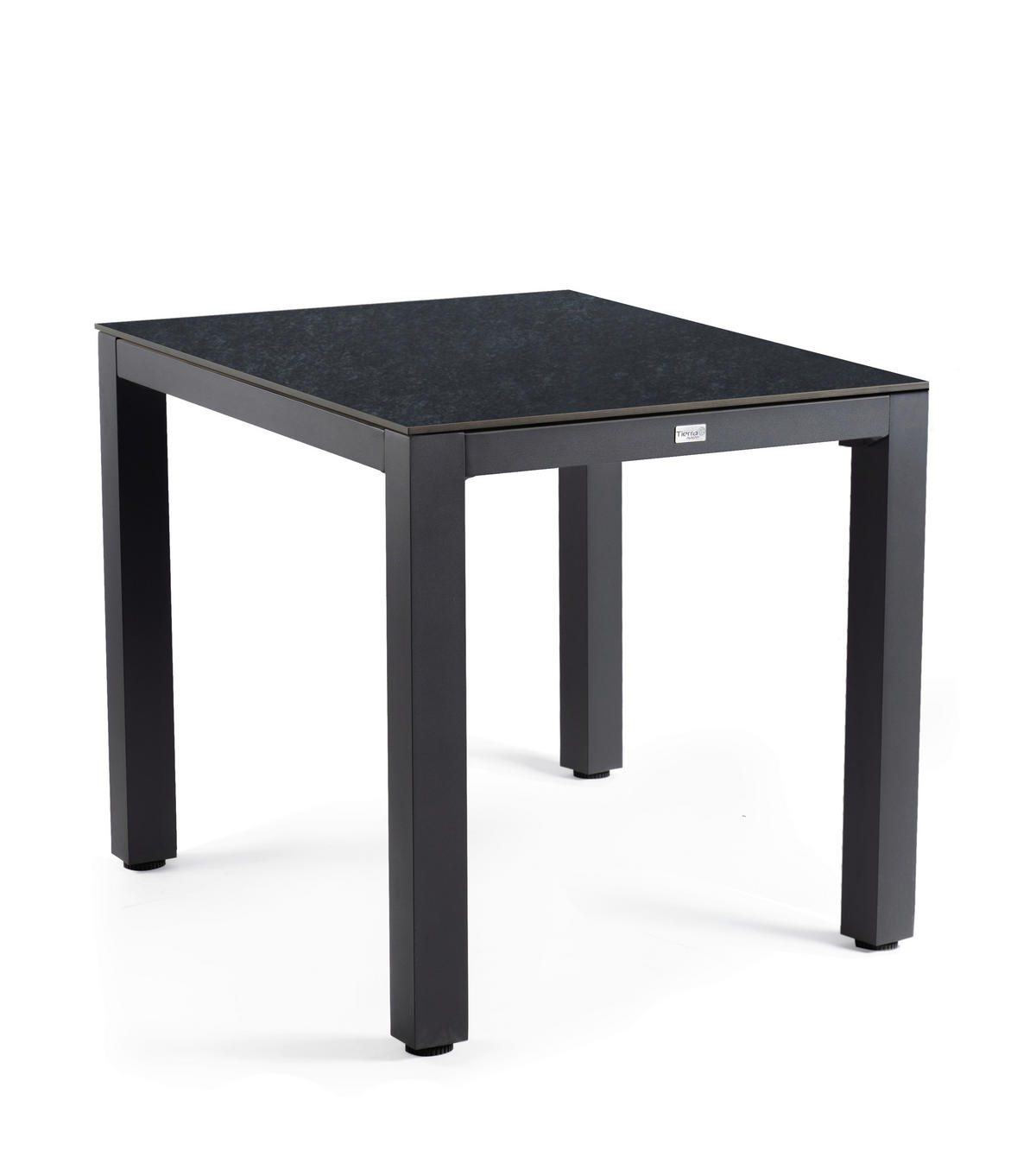 LOUNGETISCH  - Anthrazit/Graphitfarben, MODERN, Kunststoff/Metall (80/80/77,3cm) - Tierra Outdoor