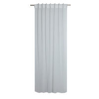 FERTIGVORHANG transparent  - Grau, Basics, Textil (140/240cm)