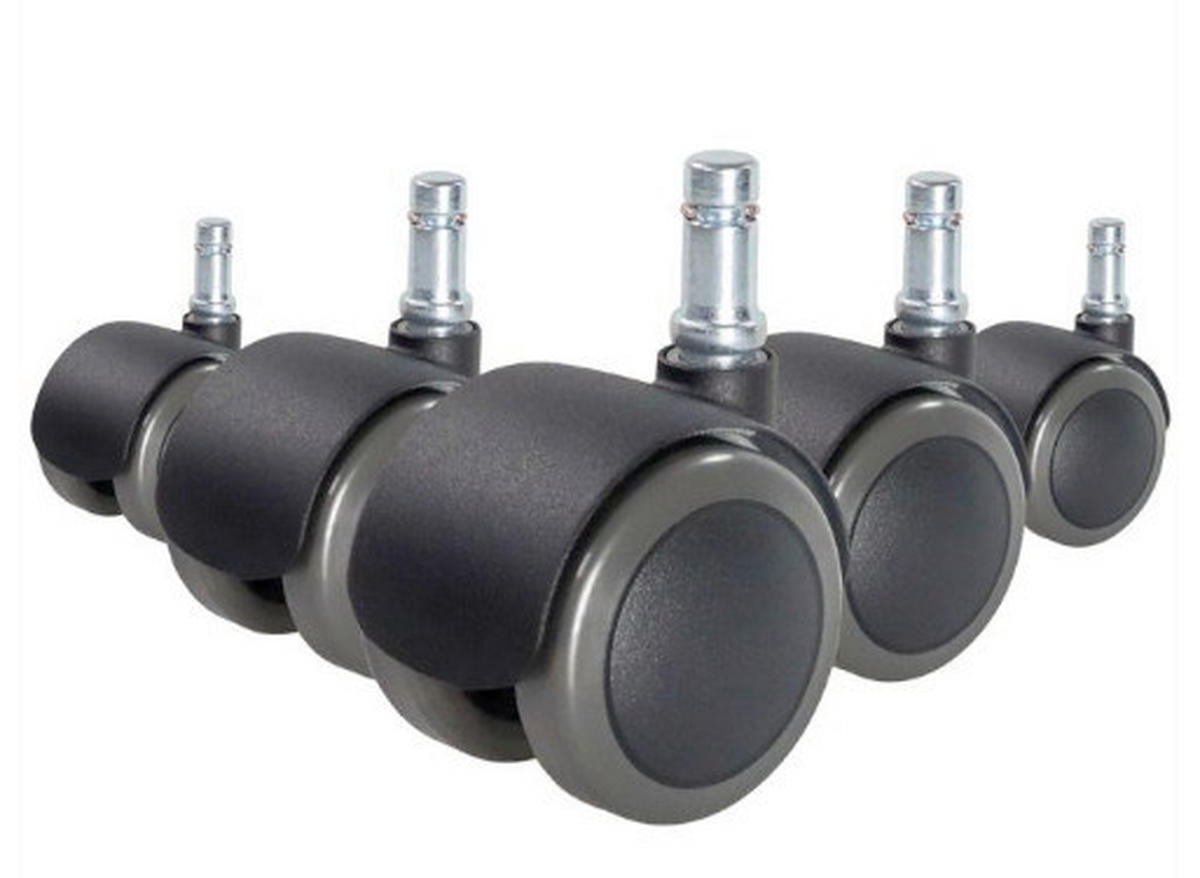 HJUL TILL SNURRSTOL  - svart, Basics, plast (5/6,1/5cm) - MID.YOU