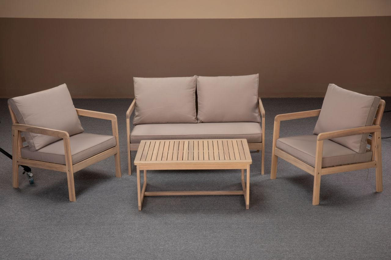BAŠTENSKI SET - Prirodno, drvo - Ambia Garden