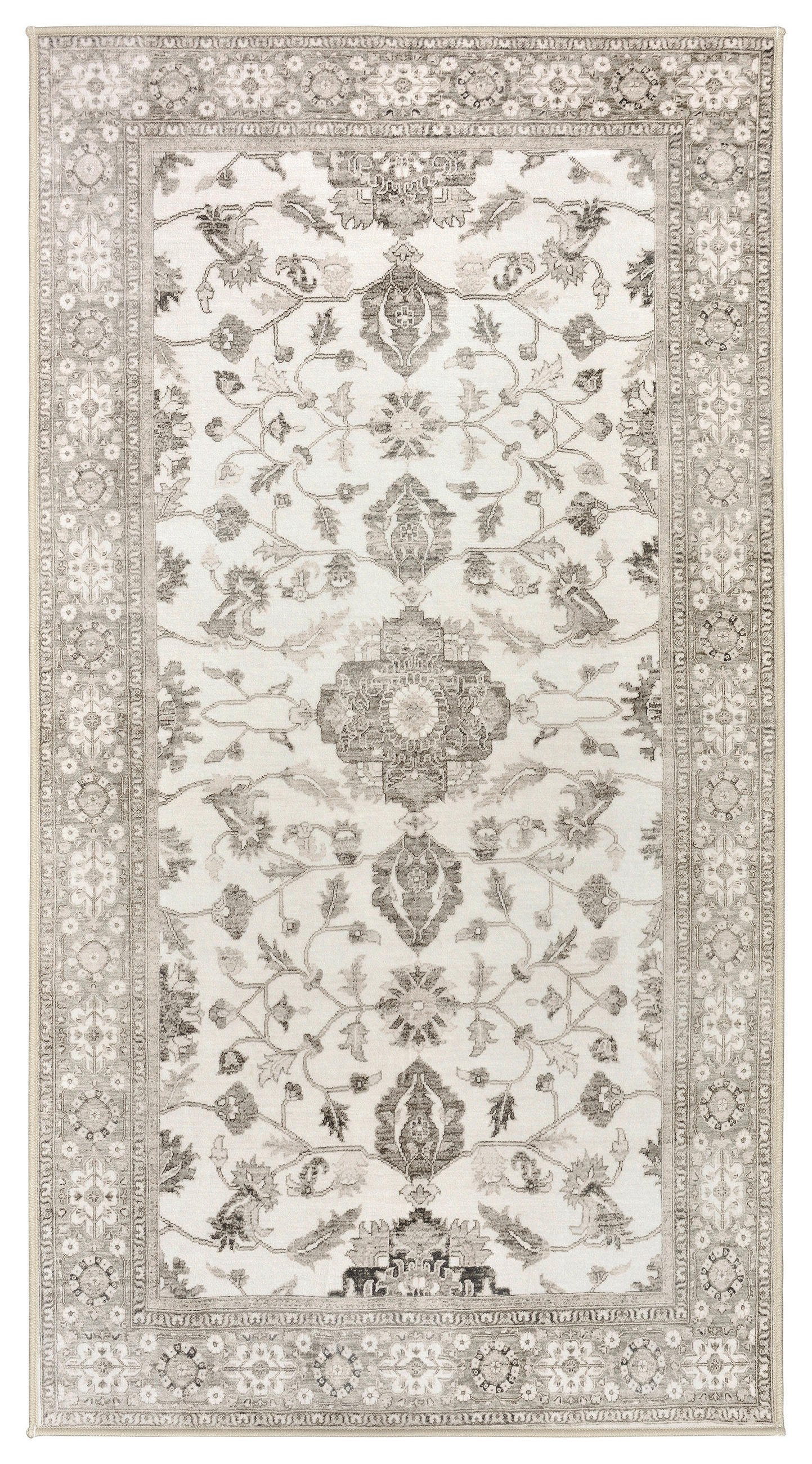 FLACHWEBETEPPICH 80/150 cm LIVING-CLASSIC Beige, Perlmutt  - Beige/Perlmutt, Design, Kunststoff/Textil (80/150cm) - Lindorug