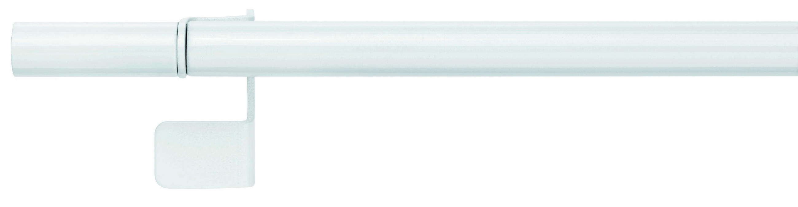 KLEMMSTANGE  - Weiß, Basics, Metall (38,4/4/4,5cm) - Homeware