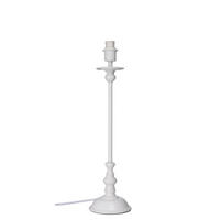LAMPFOT   - vit, Klassisk, metall (47,5cm) - Cottex