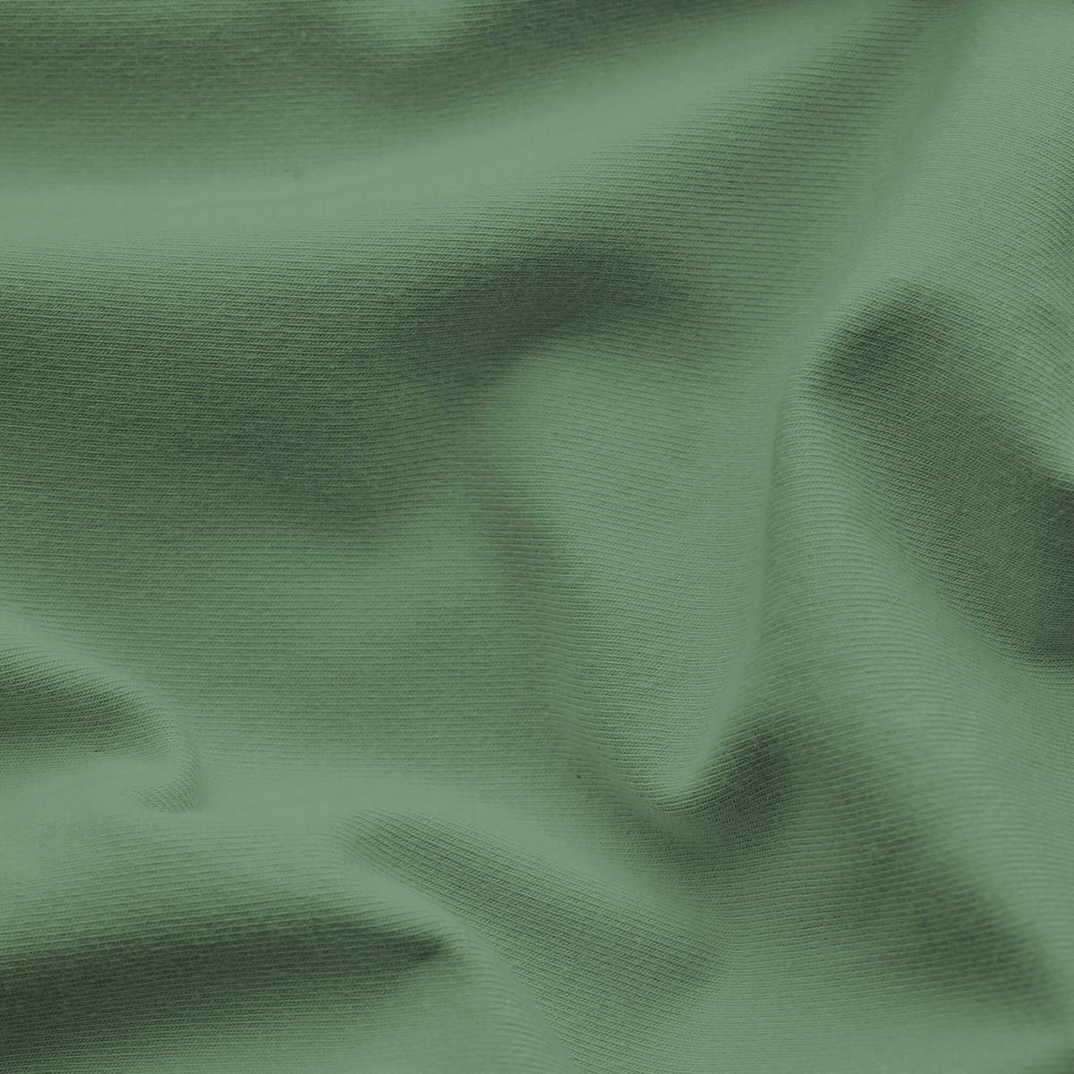 TOPPER-SPANNLEINTUCH 90-100/190-220 cm Jersey  - Grün, Basics, Textil (90-100/190-220cm) - Schlafgut