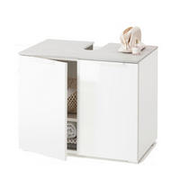 OMARICA ZA POD UMIVALNIK 80/40/35 cm  - Moderno, kovina/leseni material (80/40/35cm) - Xora