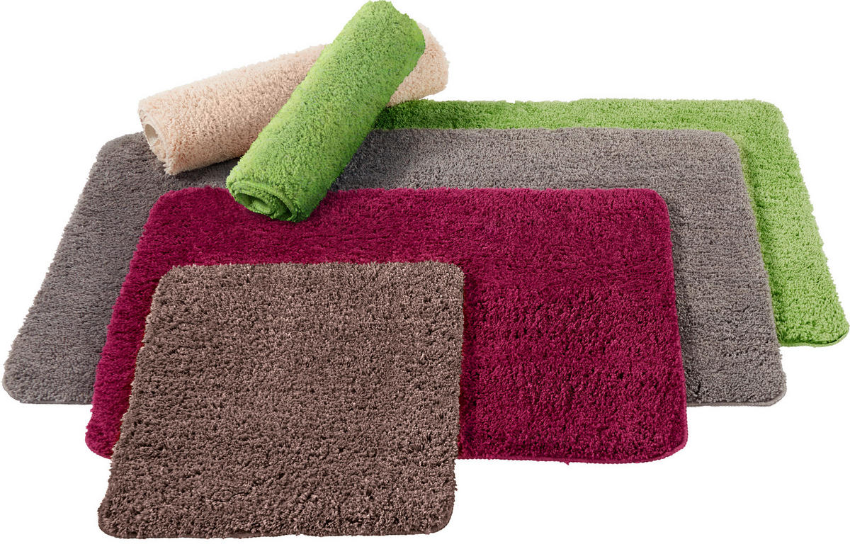 KOUPELNOVÁ PŘEDLOŽKA, 60/90 cm - šedohnědá, Basics, textil/plast (60/90cm) - Esposa