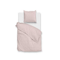 BETTWÄSCHE 2-teilig Flanella-di-Lino Flanell  - Rosa, Basics, Textil (155/220cm)
