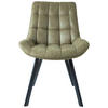 STOLICA  crna, maslinasto zelena       - maslinasto zelena/crna, Konvencionalno, metal/tekstil (56/84/60cm) - Livetastic