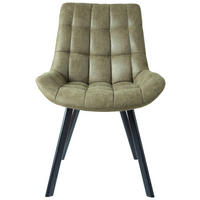 STOLICA  crna, maslinasto zelena       - maslinasto zelena/crna, Konvencionalno, metal/tekstil (56/84/60cm) - Livetastic