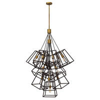 KRONLEUCHTER Fulton 85/146.4 cm   - Bronzefarben, LIFESTYLE, Metall (85/146.4cm) - Elstead Lighting