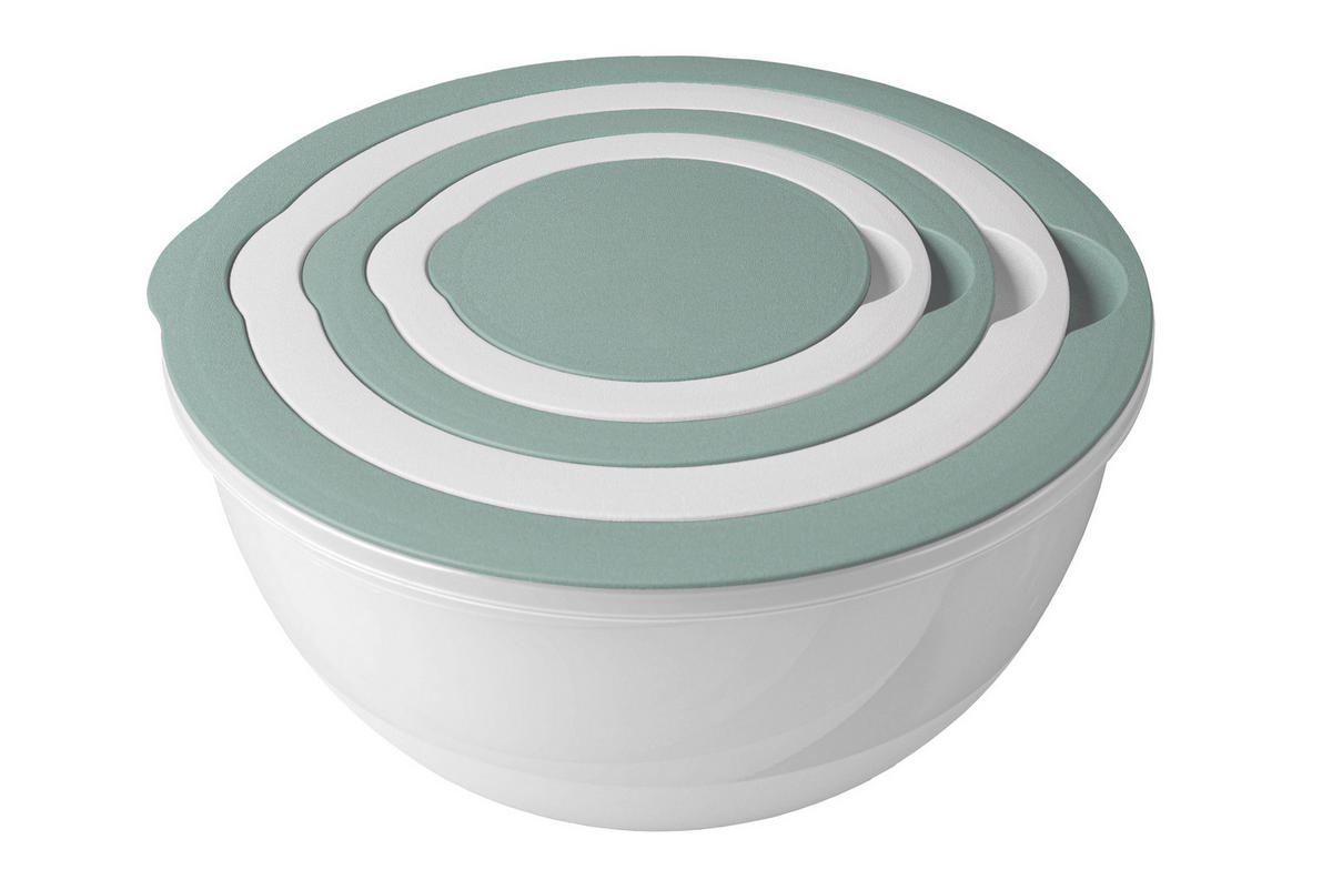 Aufbewahrungsdosenset 5-teilig 5-teilig  - Basics, Kunststoff - Homeware Profession.