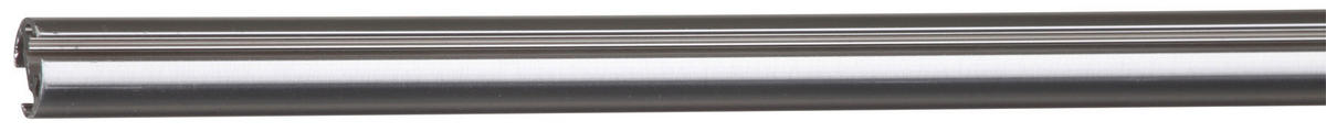 INNENLAUFSTANGE 240 cm  - Edelstahlfarben, Basics, Metall (240cm) - Homeware