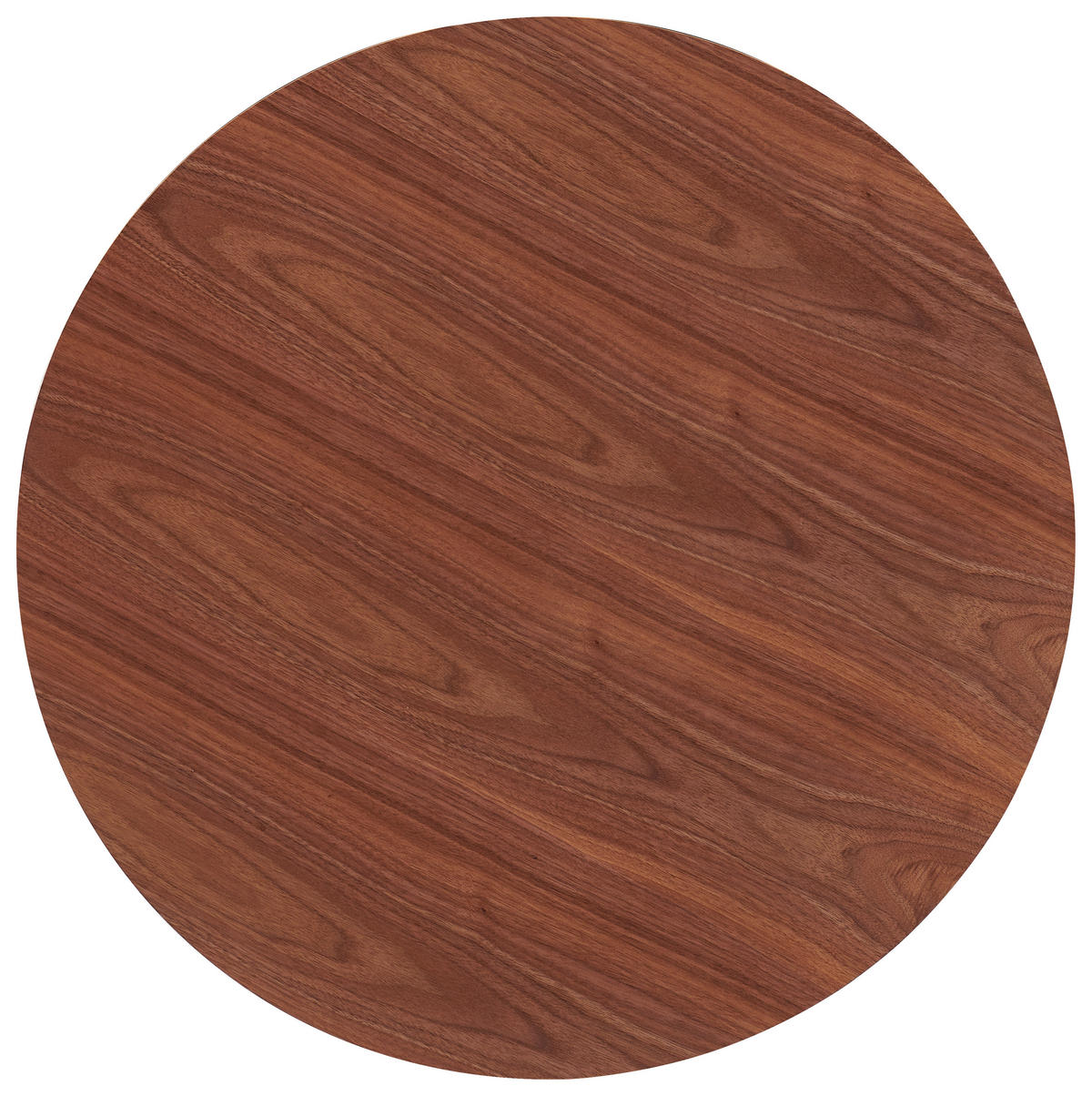 COUCHTISCH in Holzwerkstoff, Holz, Metall 80/80/46 cm  - Walnussfarben/Schwarz, Design, Holz/Holzwerkstoff (80/80/46cm) - Livetastic