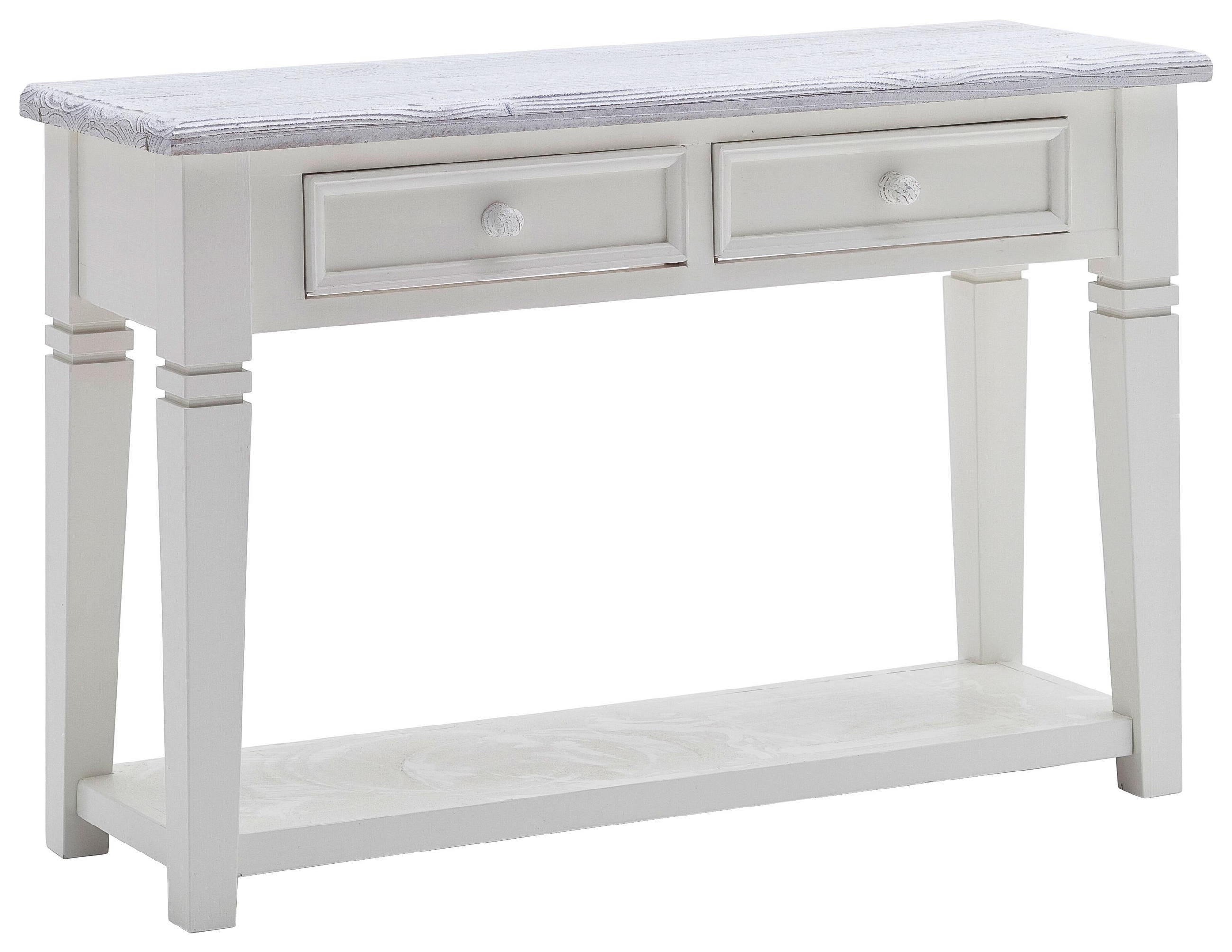 Konsole in Holz 120/40/80 cm